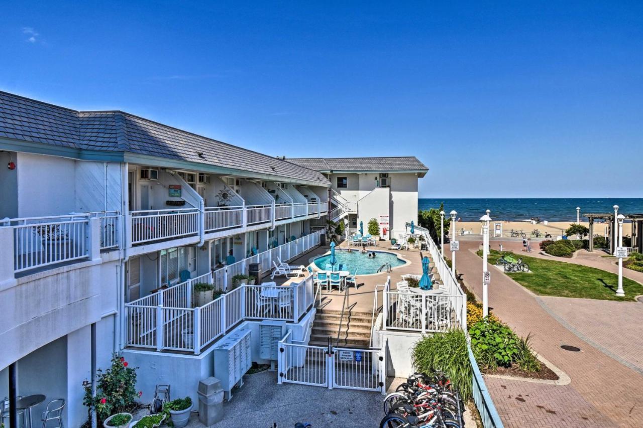 Oceanfront Resort Studio On Virginia Beach! 외부 사진