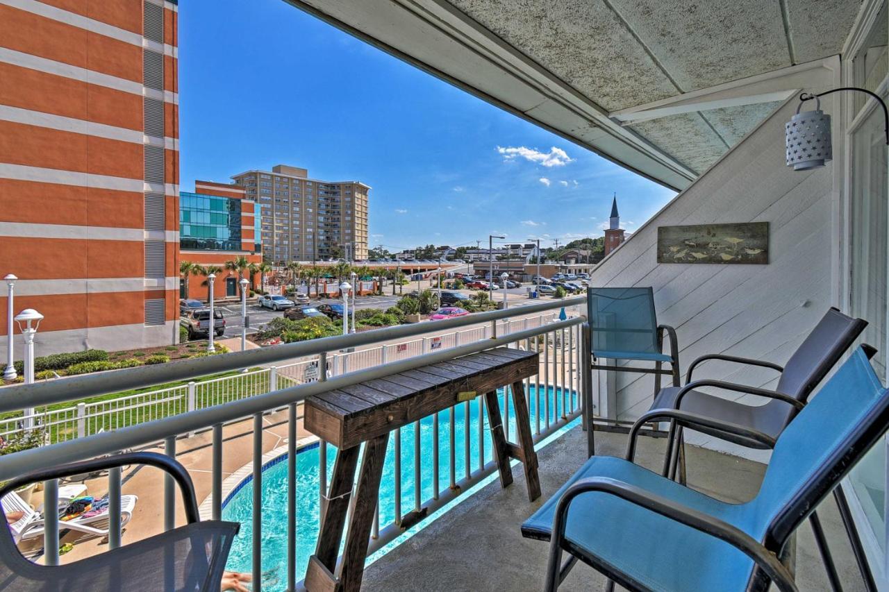Oceanfront Resort Studio On Virginia Beach! 외부 사진